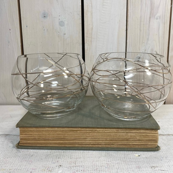 PartyLite Calypso Gold Votive/Tea Light Candle Holders - Picture 4 of 14